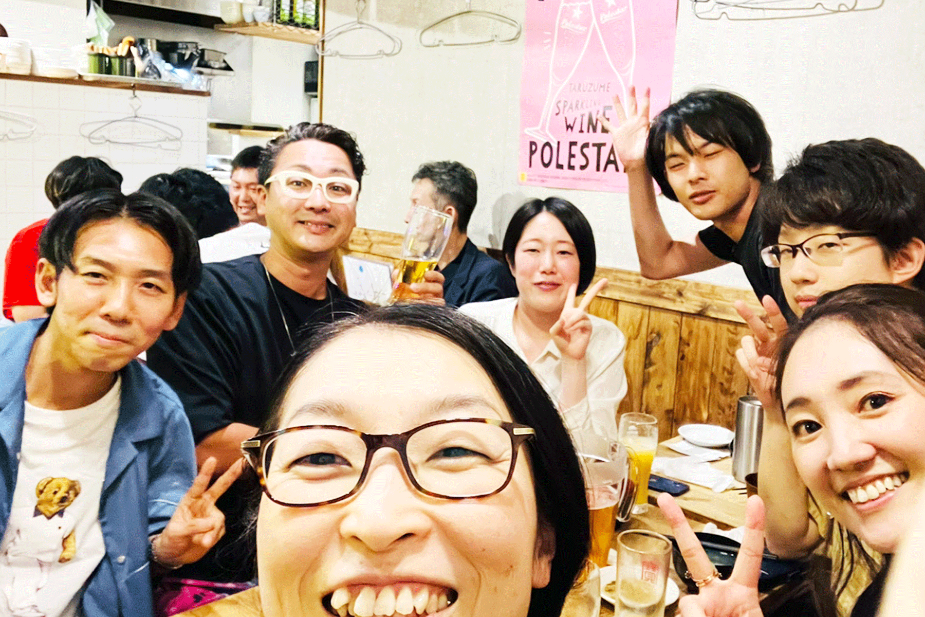 懇親会