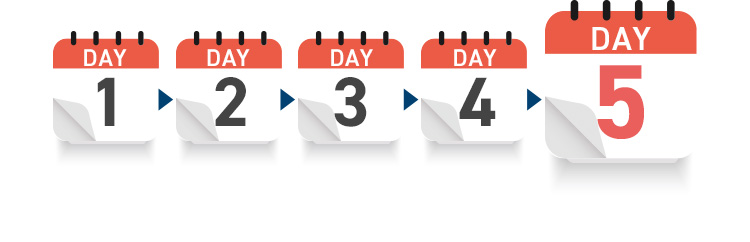 5日間チャレンジ