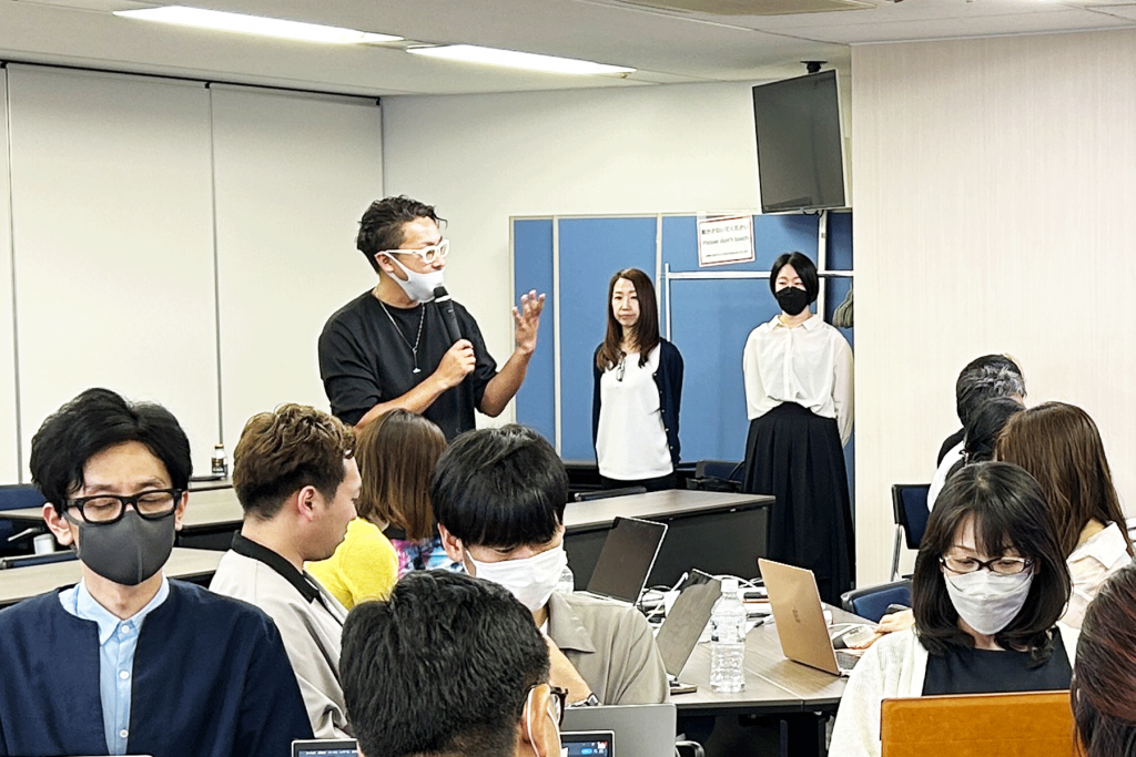 尾上先生講評